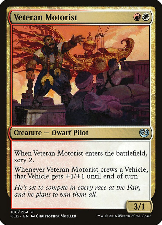 Veteran Motorist kld 188