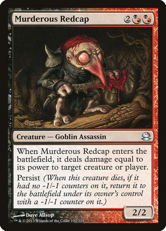 Murderous Redcap mma 192