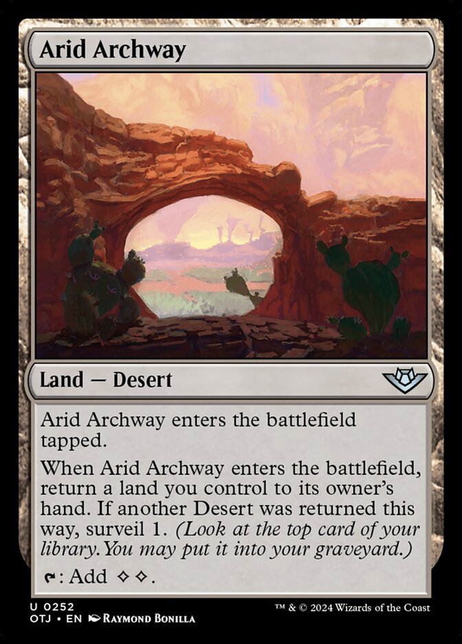 Arid Archway otj 252