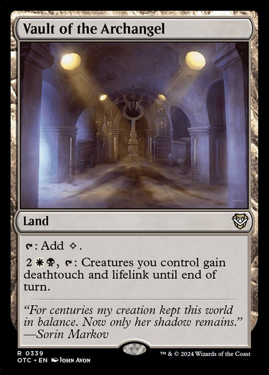 Vault of the Archangel otc 339