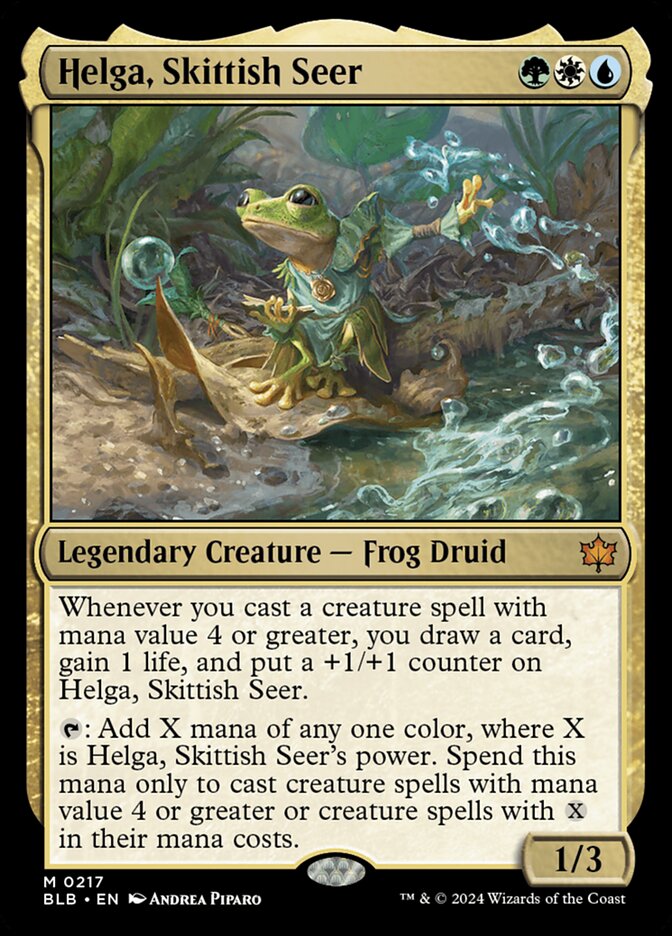 Helga, Skittish Seer blb 217