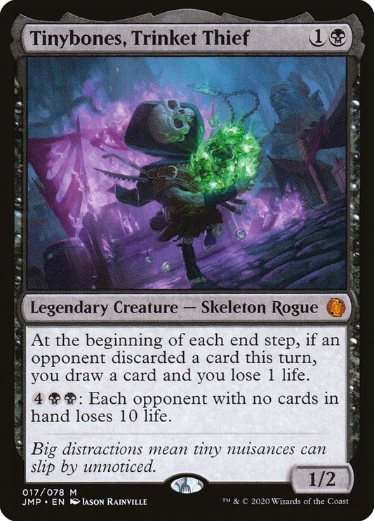 Tinybones, Trinket Thief jmp 17