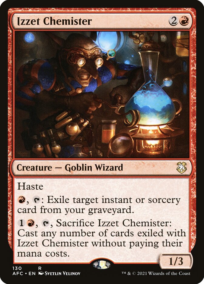 Izzet Chemister afc 130
