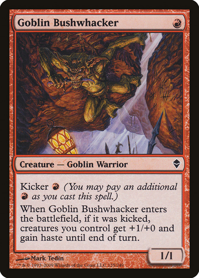 Goblin Bushwhacker zen 125