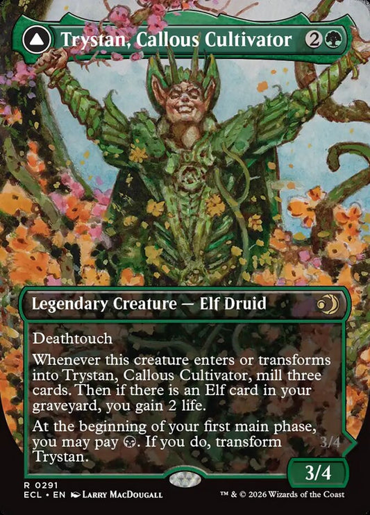 Trystan, Callous Cultivator // Trystan, Penitent Culler ecl 291