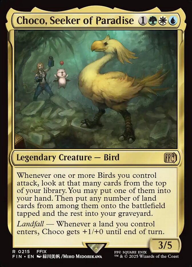 Choco, Seeker of Paradise fin 215