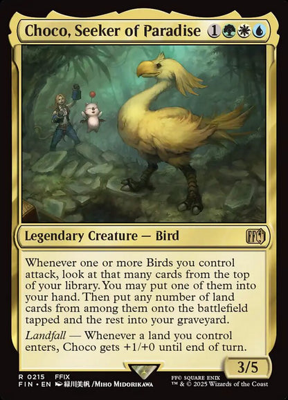 Choco, Seeker of Paradise fin 215