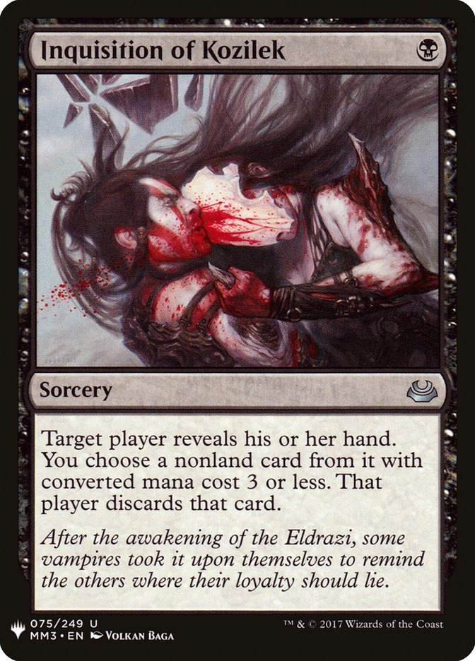 Inquisition of Kozilek plst MM3-75