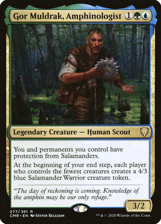 Gor Muldrak, Amphinologist cmr 277