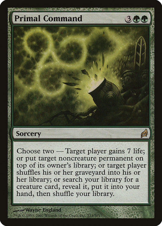 Primal Command lrw 233