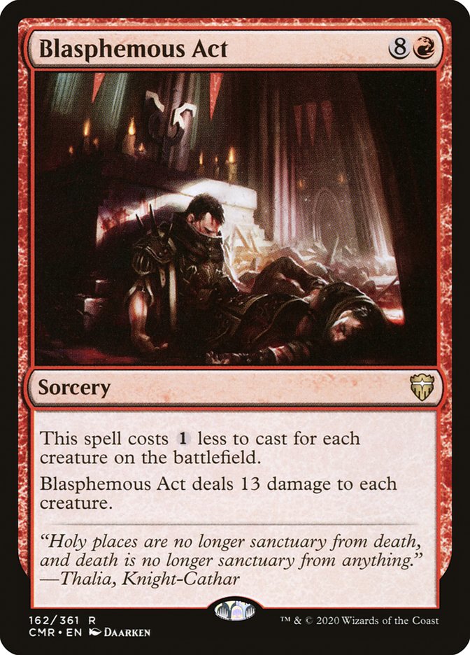 Blasphemous Act cmr 162