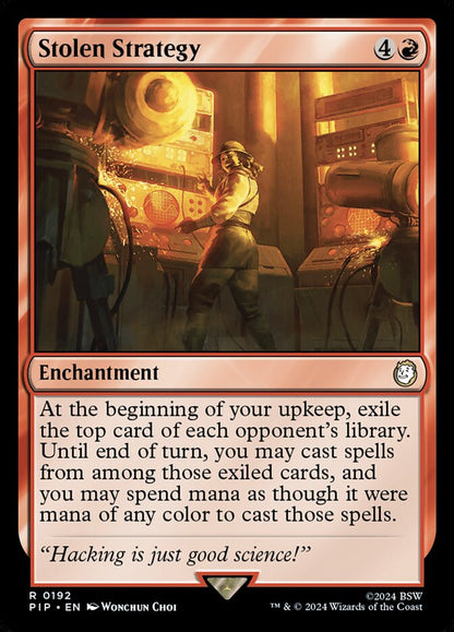 Stolen Strategy pip 192