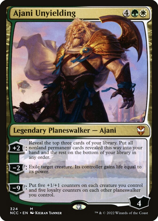 Ajani Unyielding ncc 324