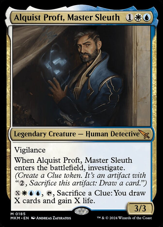 Alquist Proft, Master Sleuth mkm 185
