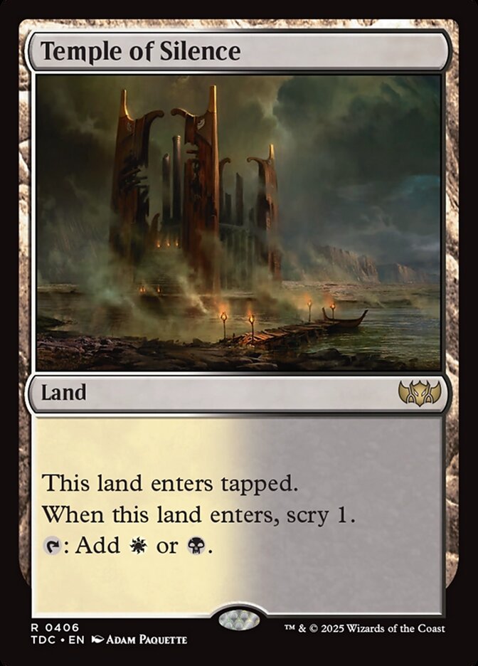 Temple of Silence tdc 406