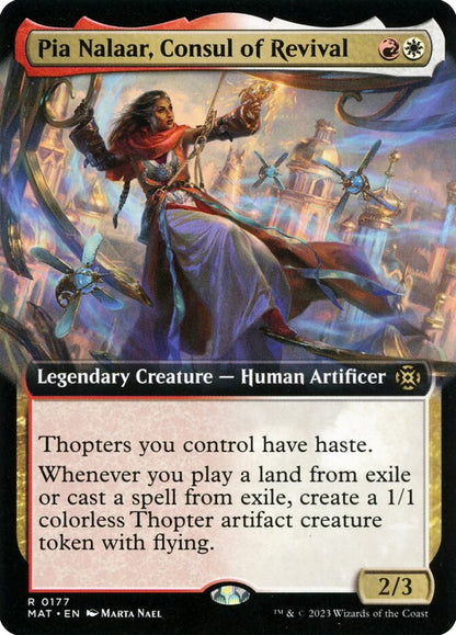 Pia Nalaar, Consul of Revival mat 177