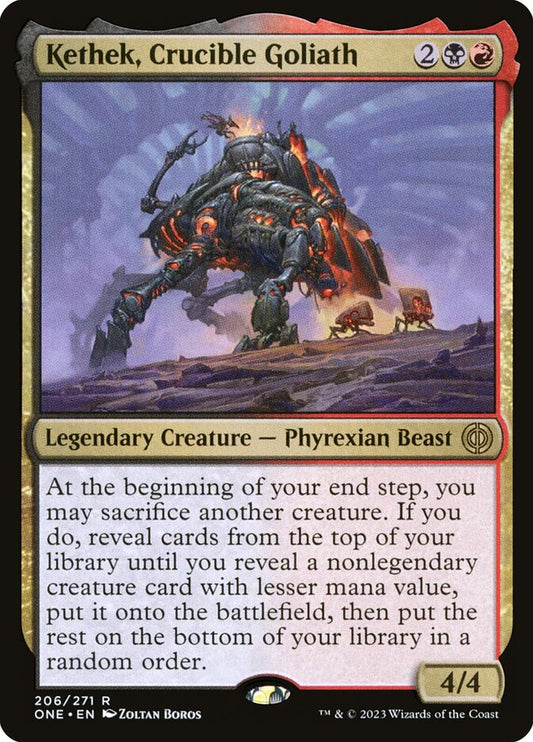 Kethek, Crucible Goliath one 206