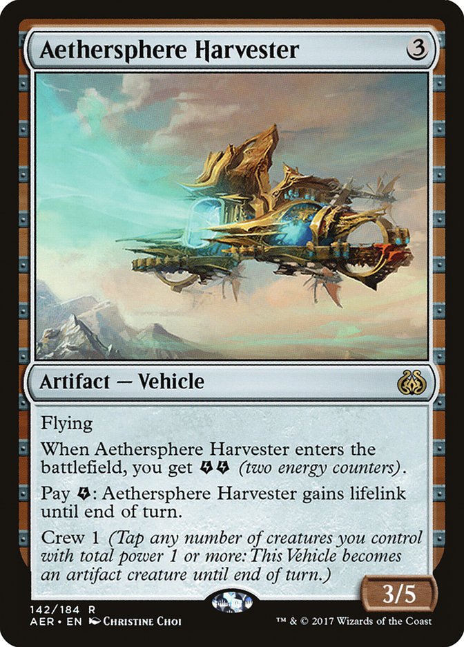 Aethersphere Harvester aer 142