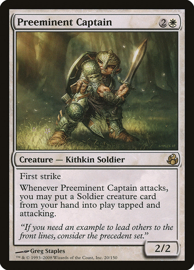 Preeminent Captain mor 20