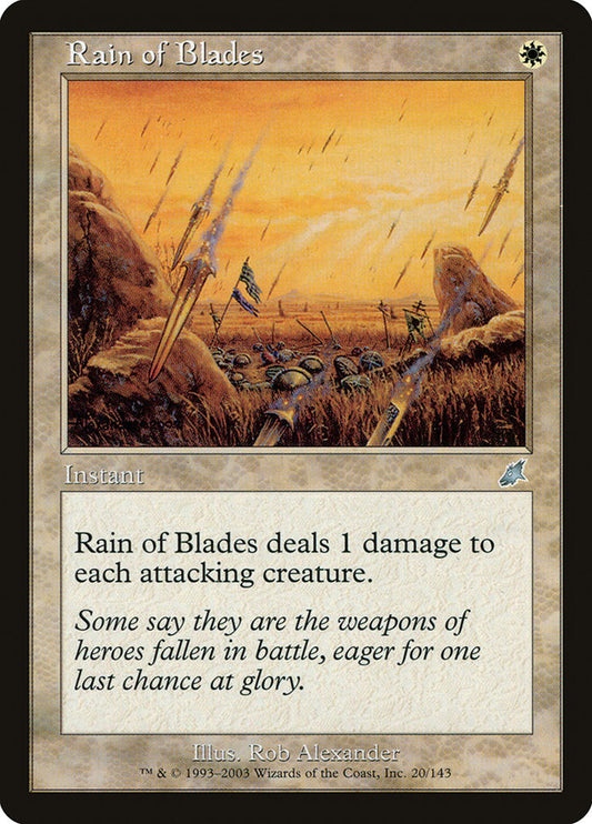 Rain of Blades scg 20