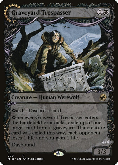 Graveyard Trespasser // Graveyard Glutton mid 290