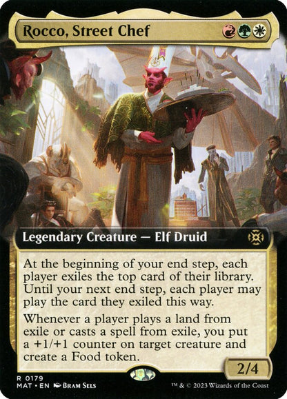 Rocco, Street Chef mat 179