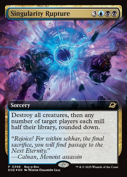 Singularity Rupture eoe 398