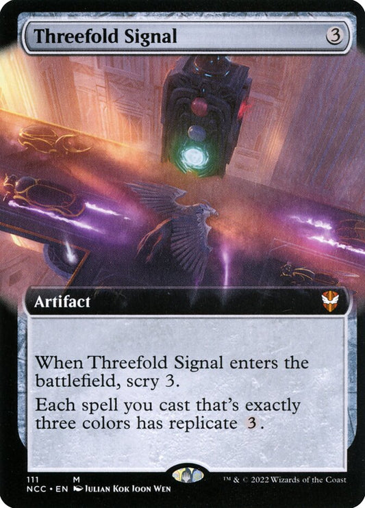 Threefold Signal ncc 111