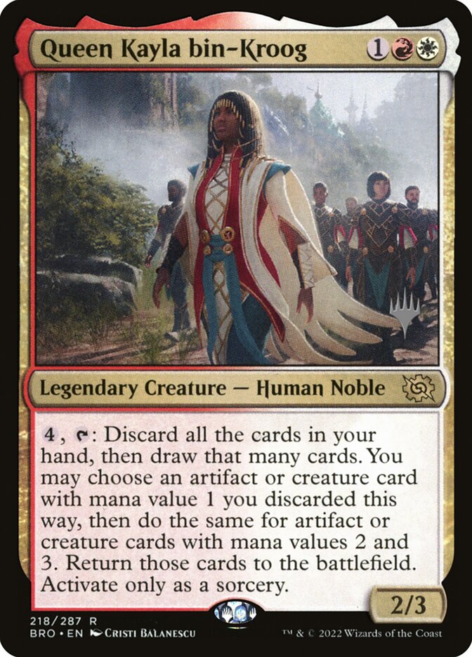 Queen Kayla bin-Kroog pbro 218p