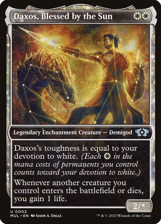 Daxos, Blessed by the Sun mul 2