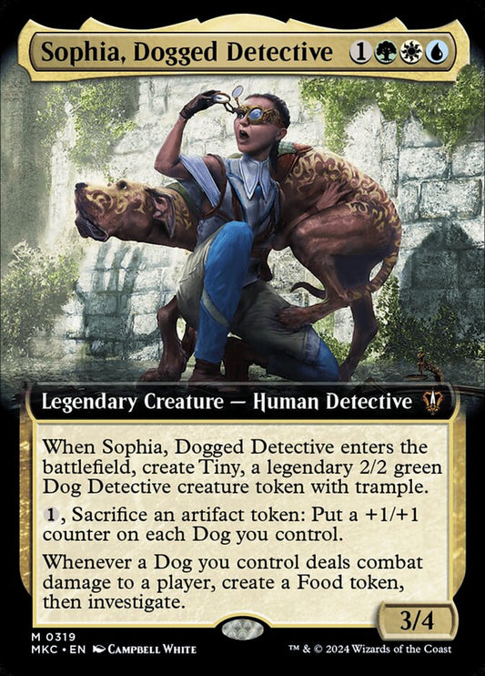 Sophia, Dogged Detective mkc 319