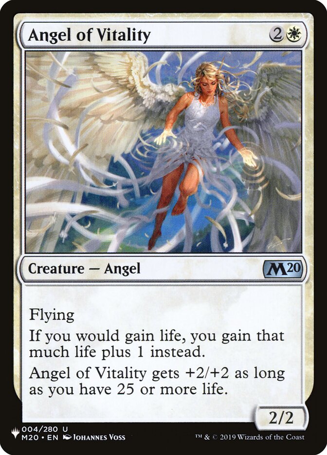 Angel of Vitality plst M20-4