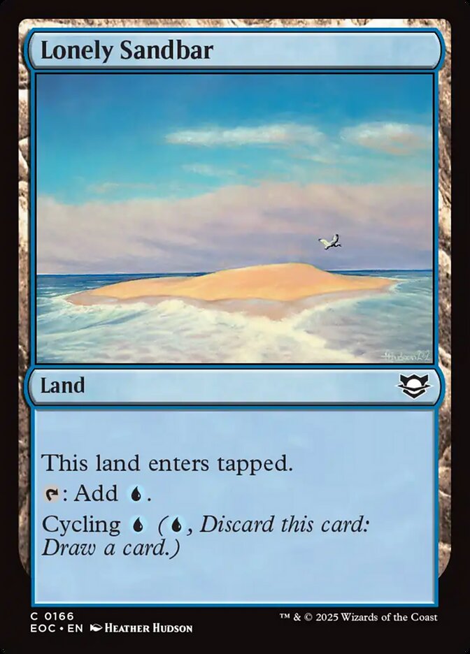 Lonely Sandbar eoc 166