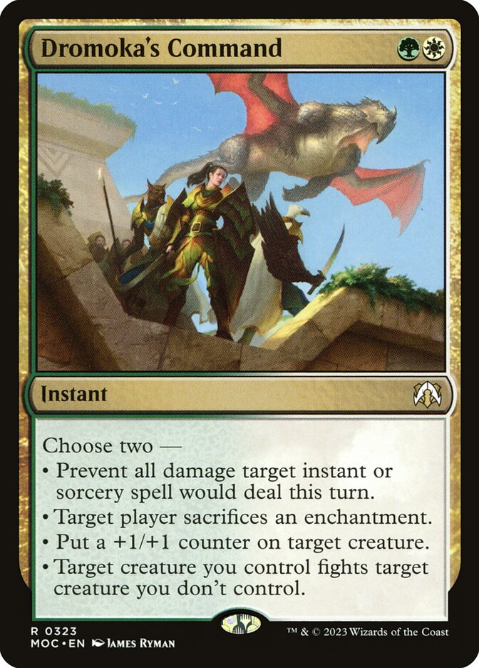 Dromoka's Command moc 323