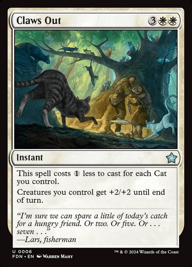 Claws Out fdn 6