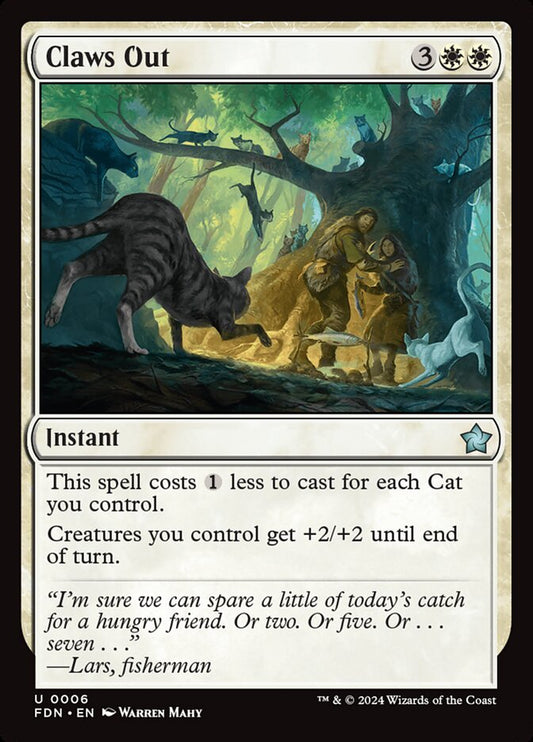 Claws Out fdn 6