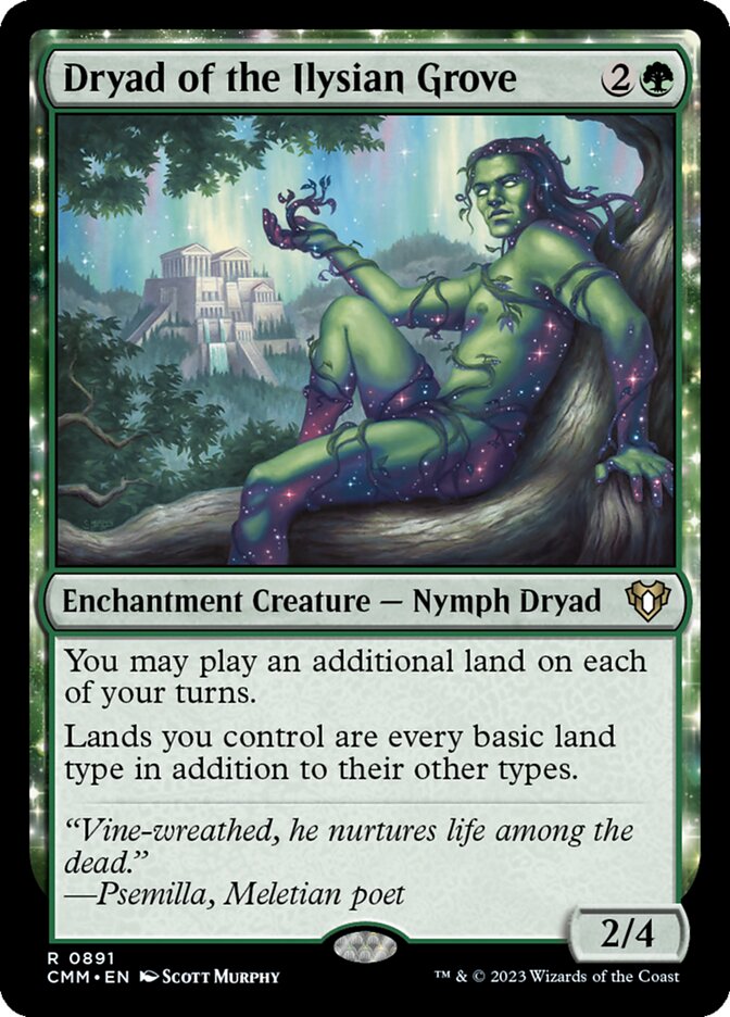 Dryad of the Ilysian Grove cmm 891