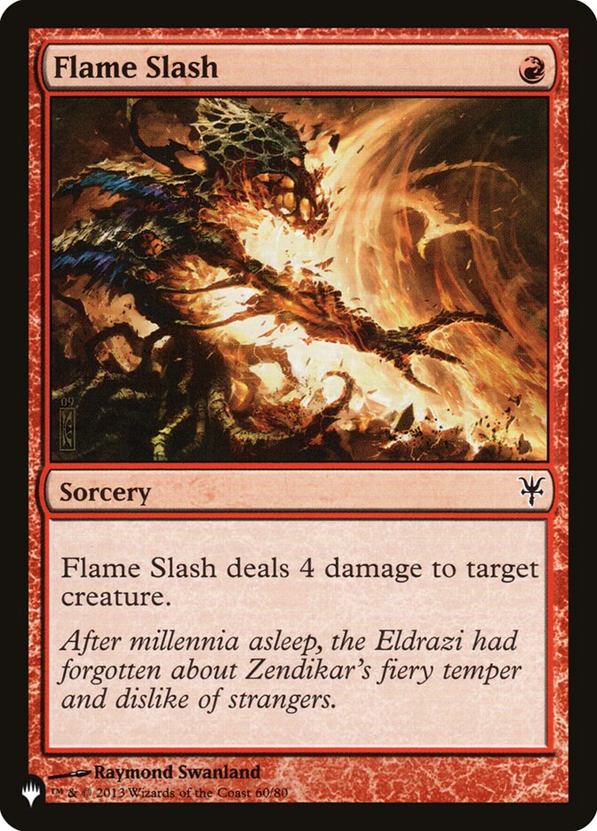 Flame Slash plst DDK-60