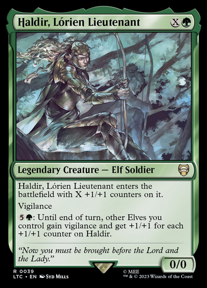 Haldir, Lórien Lieutenant ltc 39