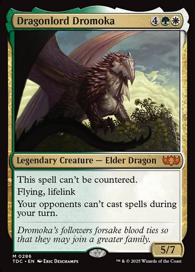 Dragonlord Dromoka tdc 286