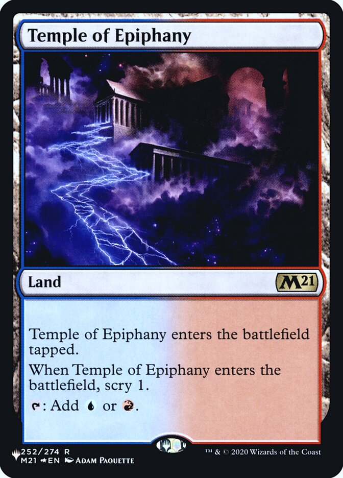 Temple of Epiphany plst M21-252