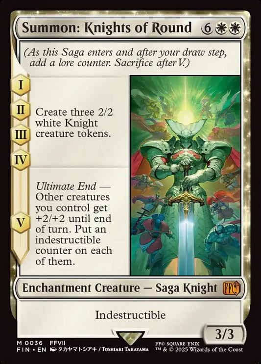 Summon: Knights of Round fin 36