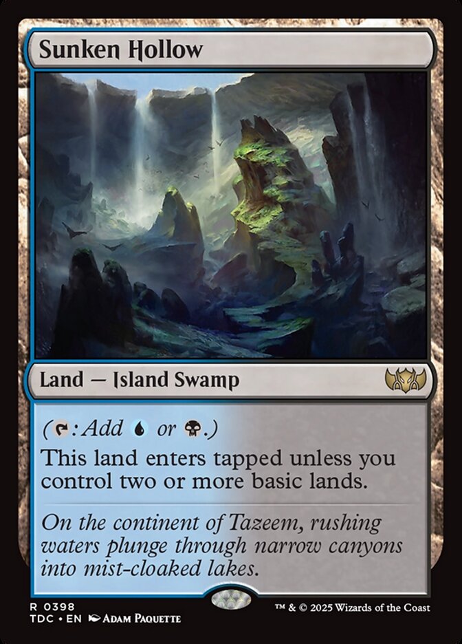 Sunken Hollow tdc 398