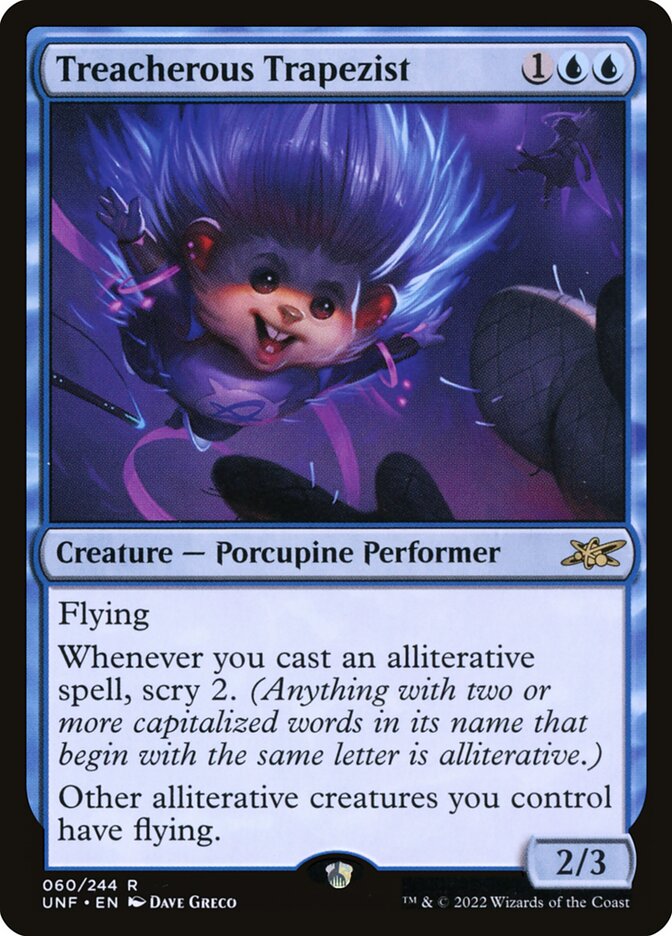 Treacherous Trapezist unf 60