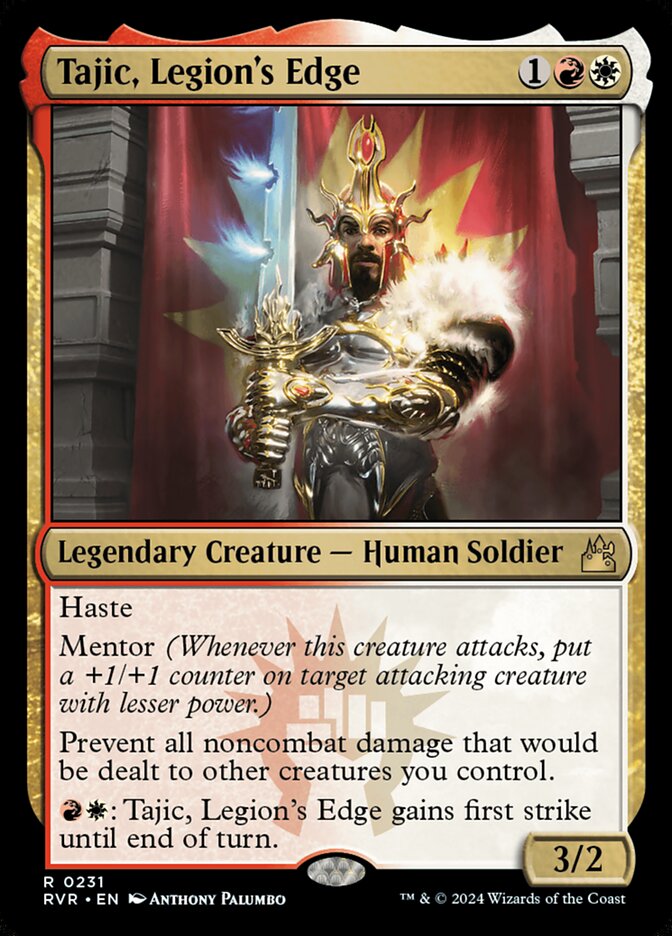 Tajic, Legion's Edge rvr 231