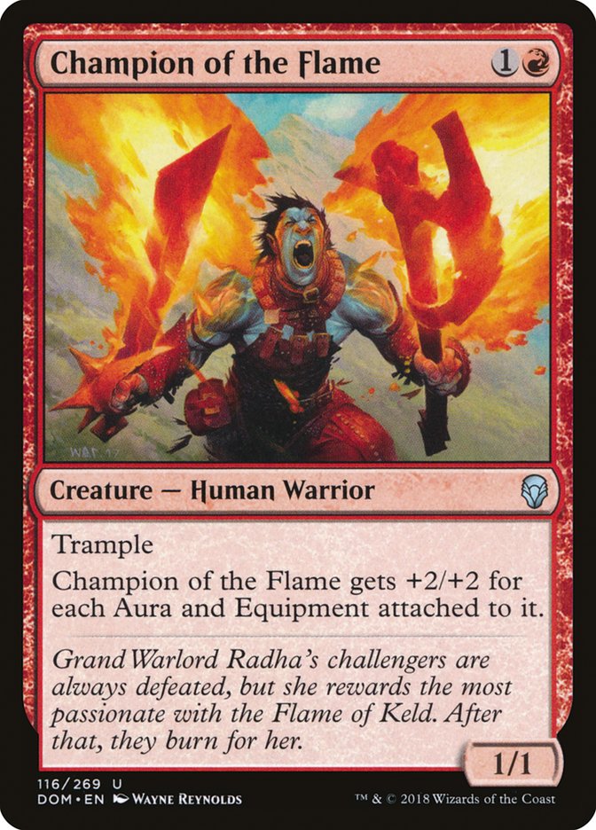 Champion of the Flame dom 116