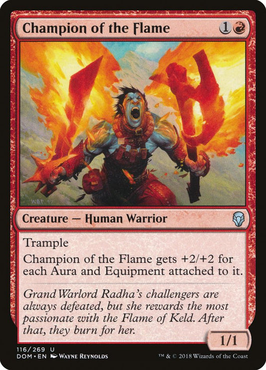 Champion of the Flame dom 116