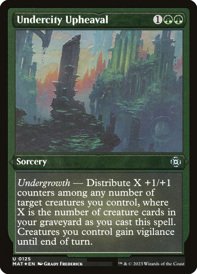 Undercity Upheaval mat 125