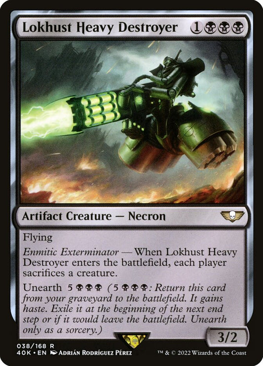 Lokhust Heavy Destroyer 40k 38
