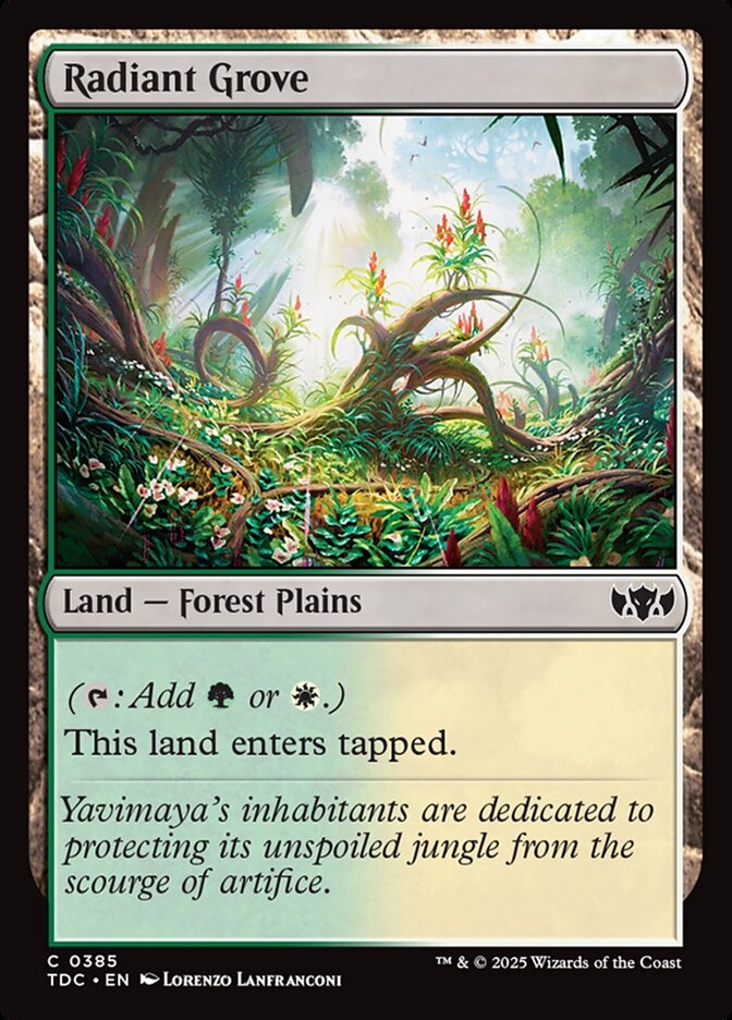 Radiant Grove tdc 385